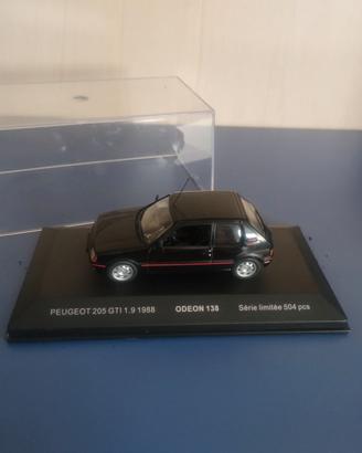 modellino Peugeot 205 gti 1.9