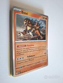 Mazzo 20 carte Pokemon italiane rare