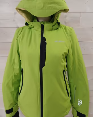 Giacca Sci Neve Donna Dubin Tg 42 Verde Lime