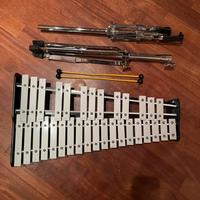 kit glockenspiel e tamburo muto peace
