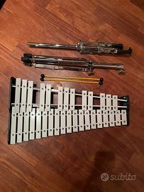 kit glockenspiel e tamburo muto peace