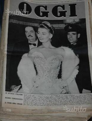 Riviste OGGI anni 40-50
