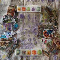 250 adesivi paesaggi planner journaling