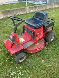 Trattorino Rider Toro mulching e laterale