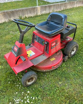 Trattorino Rider Toro mulching e laterale