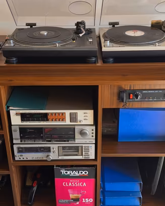 Impianto Hi-Fi Technics SL-1200MK2 + Pioneer