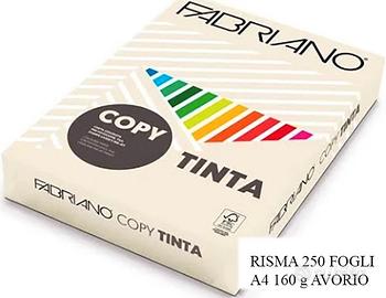 3 RISME FABRIANO A4 AVORIO 250ff 160 g