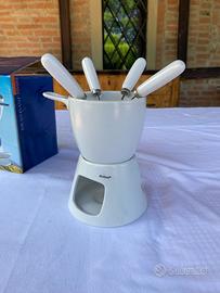 Set fonduta  cioccolato colore bianco