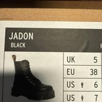 anfibi Dottor Martens nuove n.38