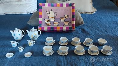 Set tazzine giocattolo Vintage anni 70
