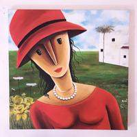 Dipinto acrilico su tela 70x70 - Daniela Pagliaro