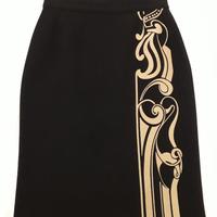 Gonna versace anni '80 in lana taglia 42