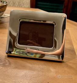 Cornice placcata argento made in Italy.