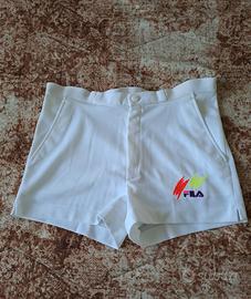 pantaloncino tennis donna Fila vintage