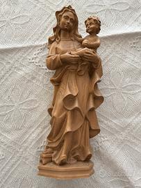 Madonna con Bambino 40cm - Legno Val Gardena