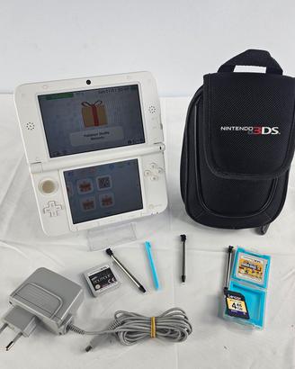 nintendo 3ds xl bianca + accessori 