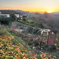 struttura per serra con porte 