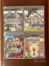 Lotto videogiochi calcio PS3