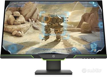 Monitor 2K 1440p HP 144hz LED IPS da Gaming