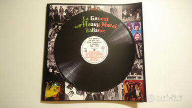 Heavy metal italiano hard rock libro 45 giri lp