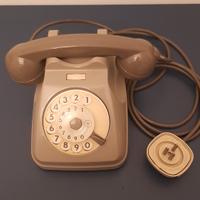 telefono fisso a rotella vintage anni 80