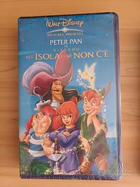 VHS PETER PAN in RITORNO ALL'ISOLA CHE NON C'È