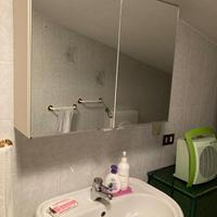 Pensile bagno con specchio ikea