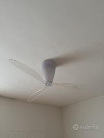 Ventilatore Soffitto Con Luce Luceplan Blow