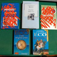 Lotto, divisibile 3 libri - Umberto Eco