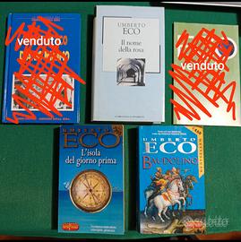 Lotto, divisibile 3 libri - Umberto Eco