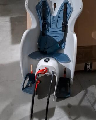 seggiolino  posteriore bici +2 attacchi rapidi