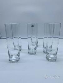 bicchieri in cristallo vintange