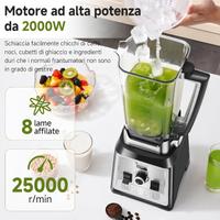 frullatore professionale 2000w