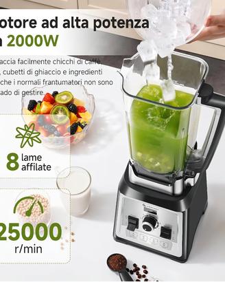 frullatore professionale 2000w