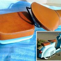 KIT Selle marroni vespa 125 150 VBB GL SUPER GT PX