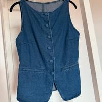 Gilet in Denim Forever 21 x Shein – Taglia S