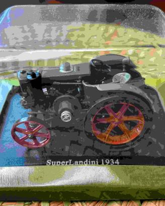 Modellino trattore super Landini 1934