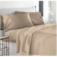 LARA MORADA - Set Completo Lenzuola Matrimoniali,