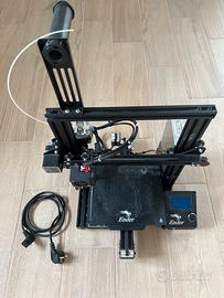 Stampante 3d creality ender 3 pro usata funzionan