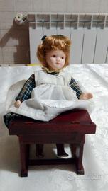 Bambola in porcellana-anno 2000-art.15-de agostini