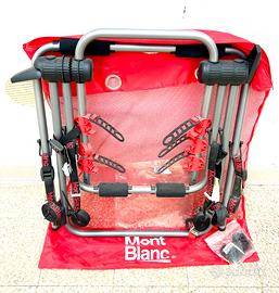 Porta bici posteriore mont blanc