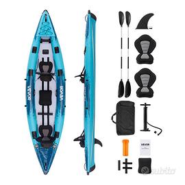 Kayak Gonfiabile per 2 Persone Capacità 317,5 kg