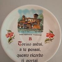 piatto souvenir torino