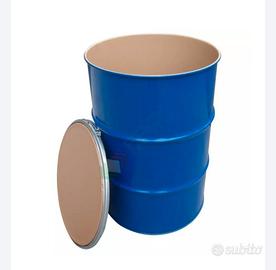 bidone fusto in acciaio 