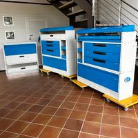 scaffalature scaffali da furgone