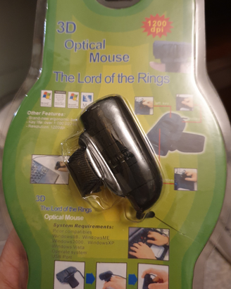 Mouse ottico indossabile su dito