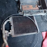 Radiatore interno e ventola 124 spider