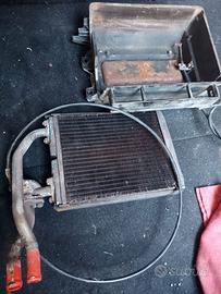 Radiatore interno e ventola 124 spider