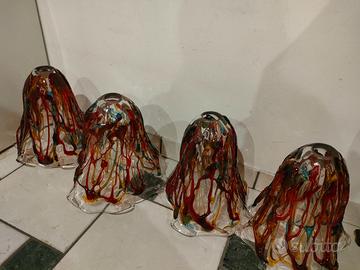 Lampadario vetro di Murano - campane