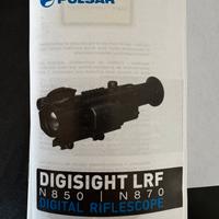 Pulsar digisight visore notturno